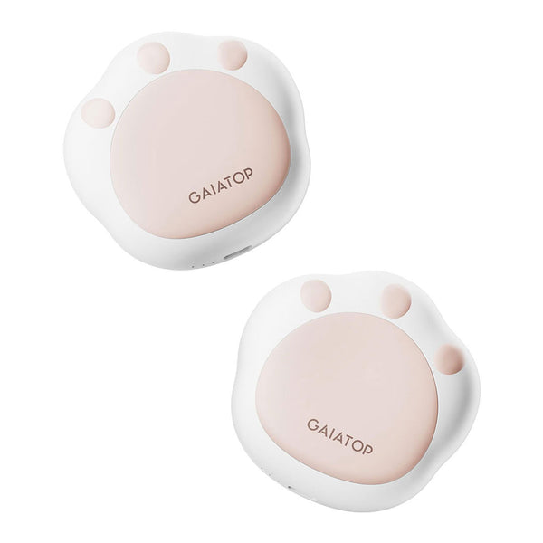 Gaiatop Cute Cat Paw Hand Warmer - Portable Rechargeable Heat Pack for Winter HW-06